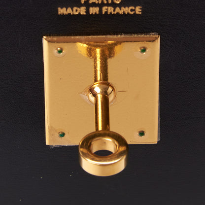 Hermes Box Kelly Sellier 35 Black 20 of 32