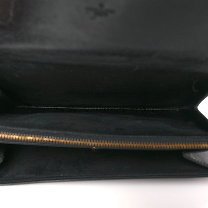 Louis Vuitton Epi Sarah Wallet Black 5 of 7