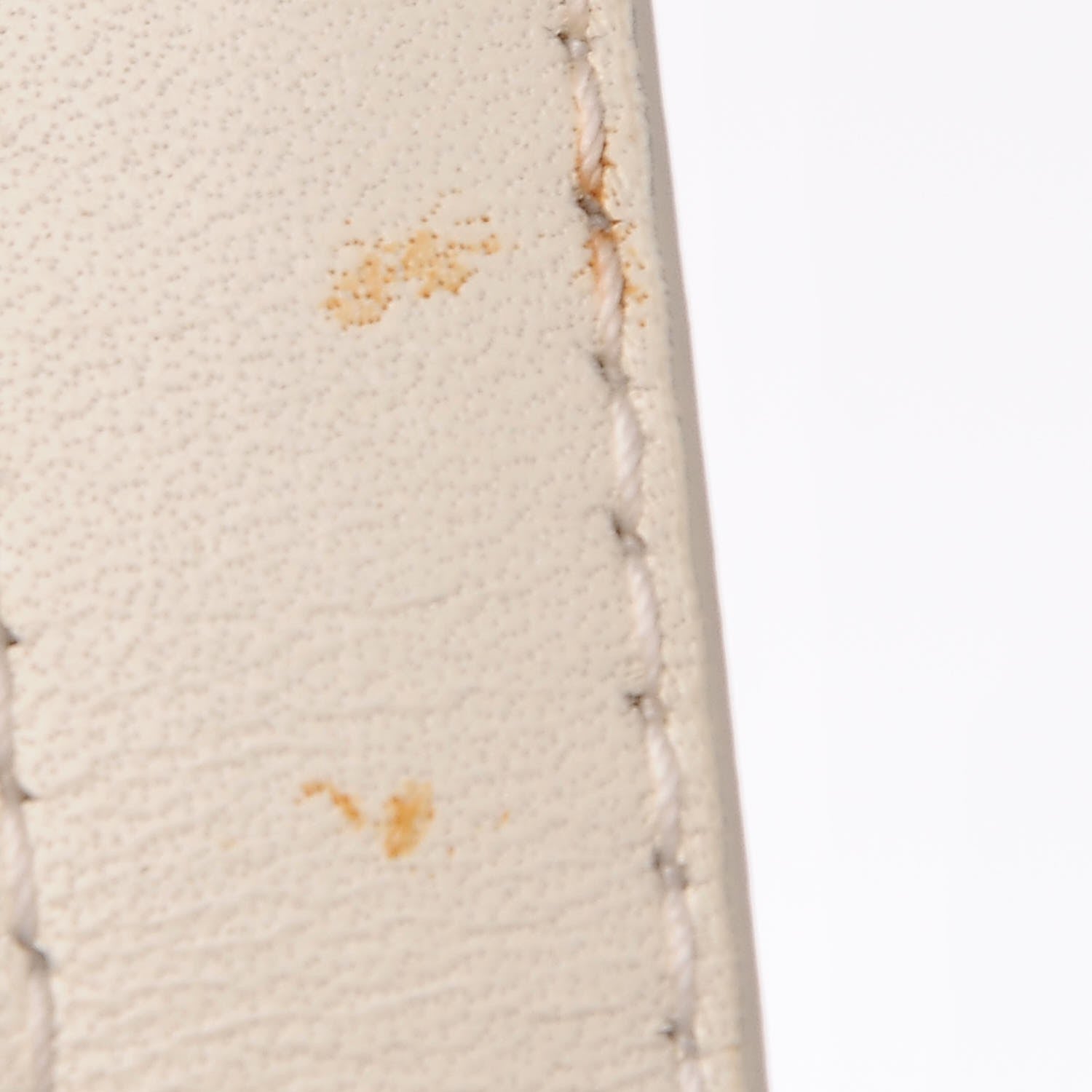 Christian Dior Coated Canvas Cannage Small Panarea Tote White 14 of 14