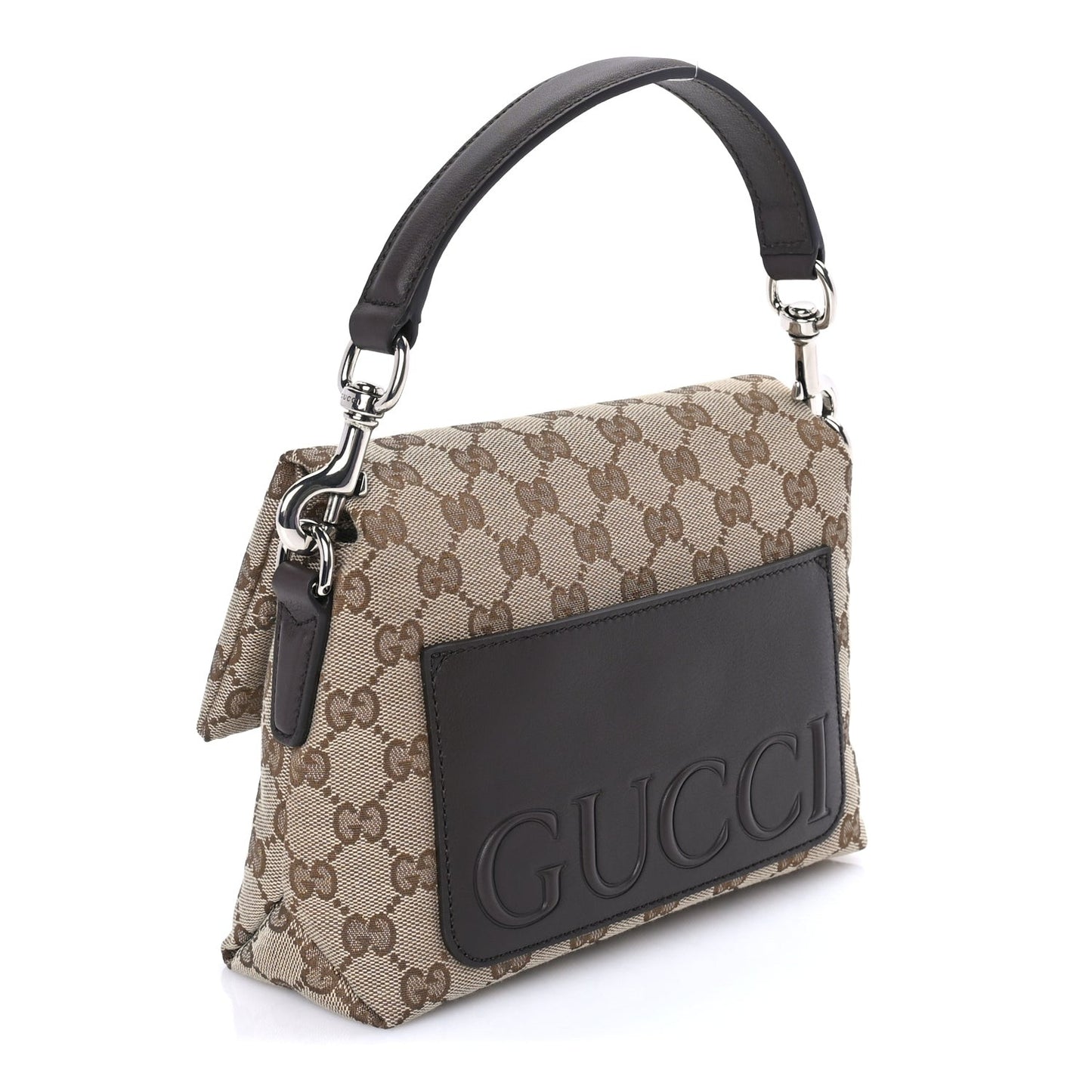 Monogram Web Small Crossbody Bag Beige Ebony
