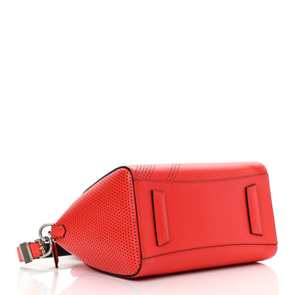 Givenchy Lambskin Perforated Small Antigona Pop Red 4 of 11
