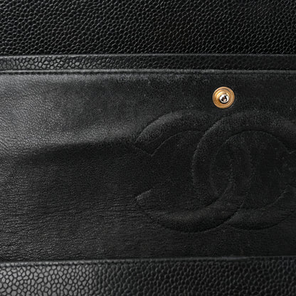 Chanel Caviar Quilted Medium Double Flap Black 12 of 12