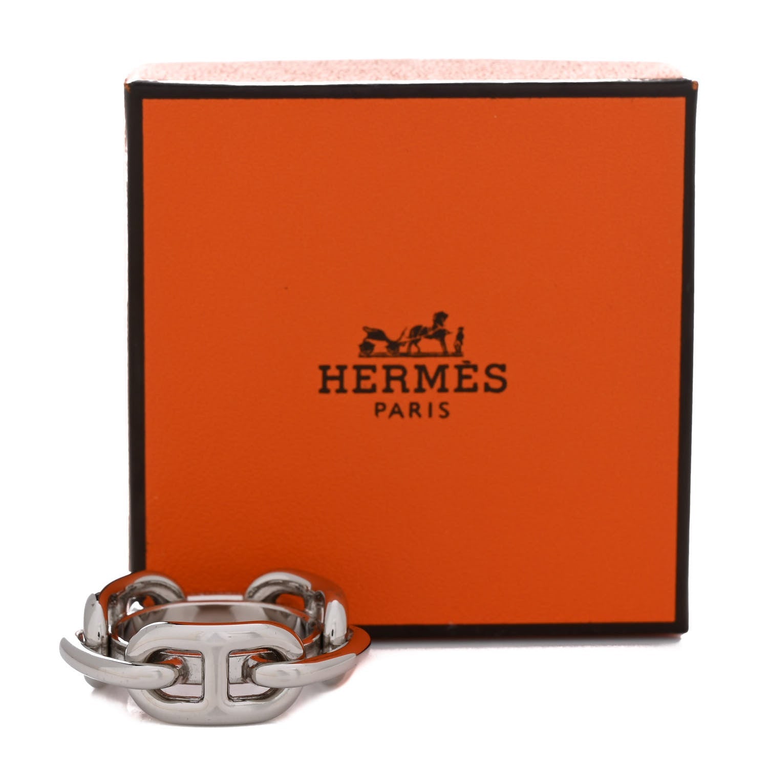 Hermes Palladium Regate Scarf Ring 5 of 5