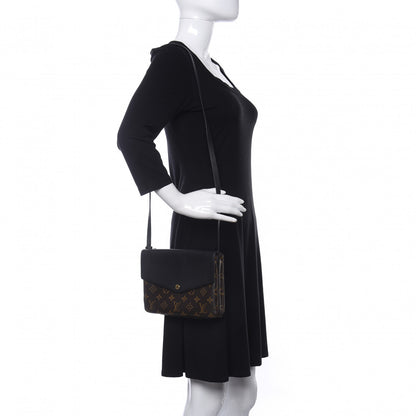 Louis Vuitton Monogram Twice Pochette Black 2 of 10