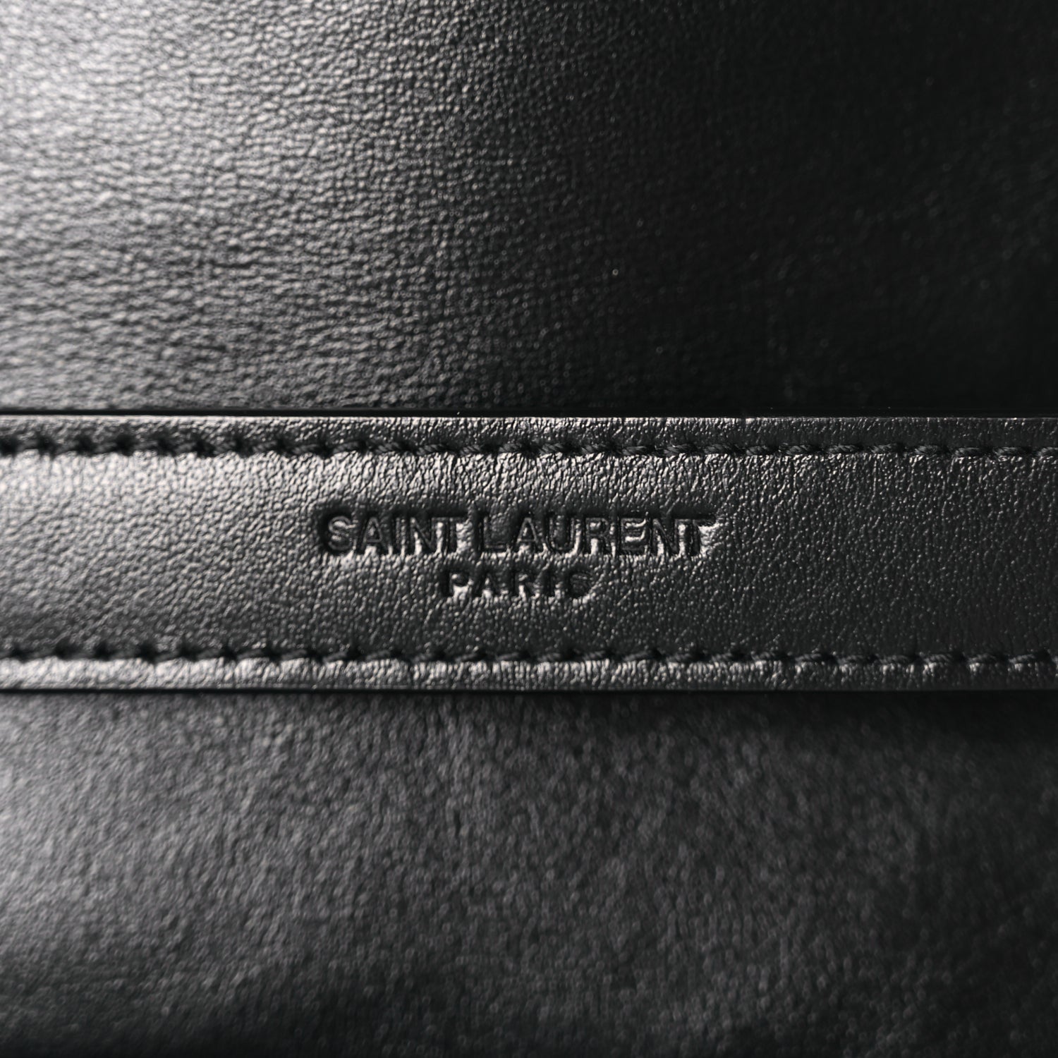 Saint Laurent Calfskin Y Quilted Monogram Medium Loulou Chain Satchel Black 5 of 8