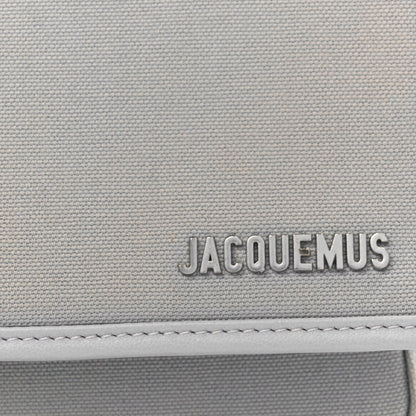 Jacquemus Canvas Le Messageru Bag  Grey 6 of 8