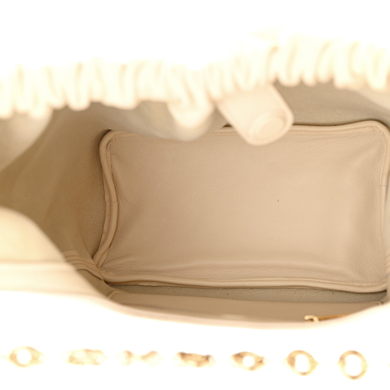Loewe Buttery Nappa Lambskin Small Squeeze Bag Chalk 5 of 7