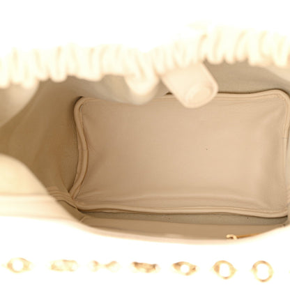 Loewe Buttery Nappa Lambskin Small Squeeze Bag Chalk 5 of 7