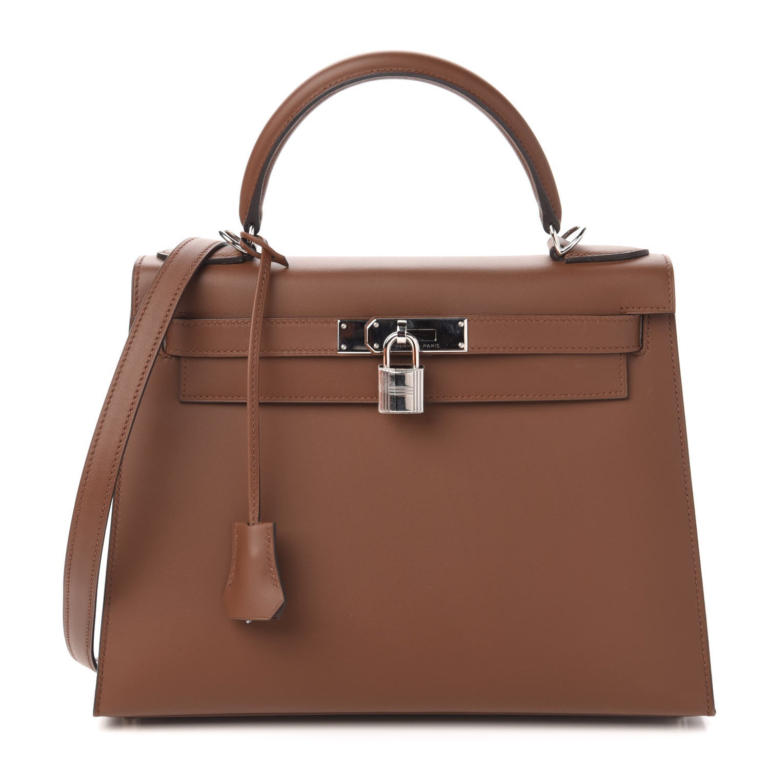 Hermes Sombrero Kelly Sellier 28 Brulee 1 of 13