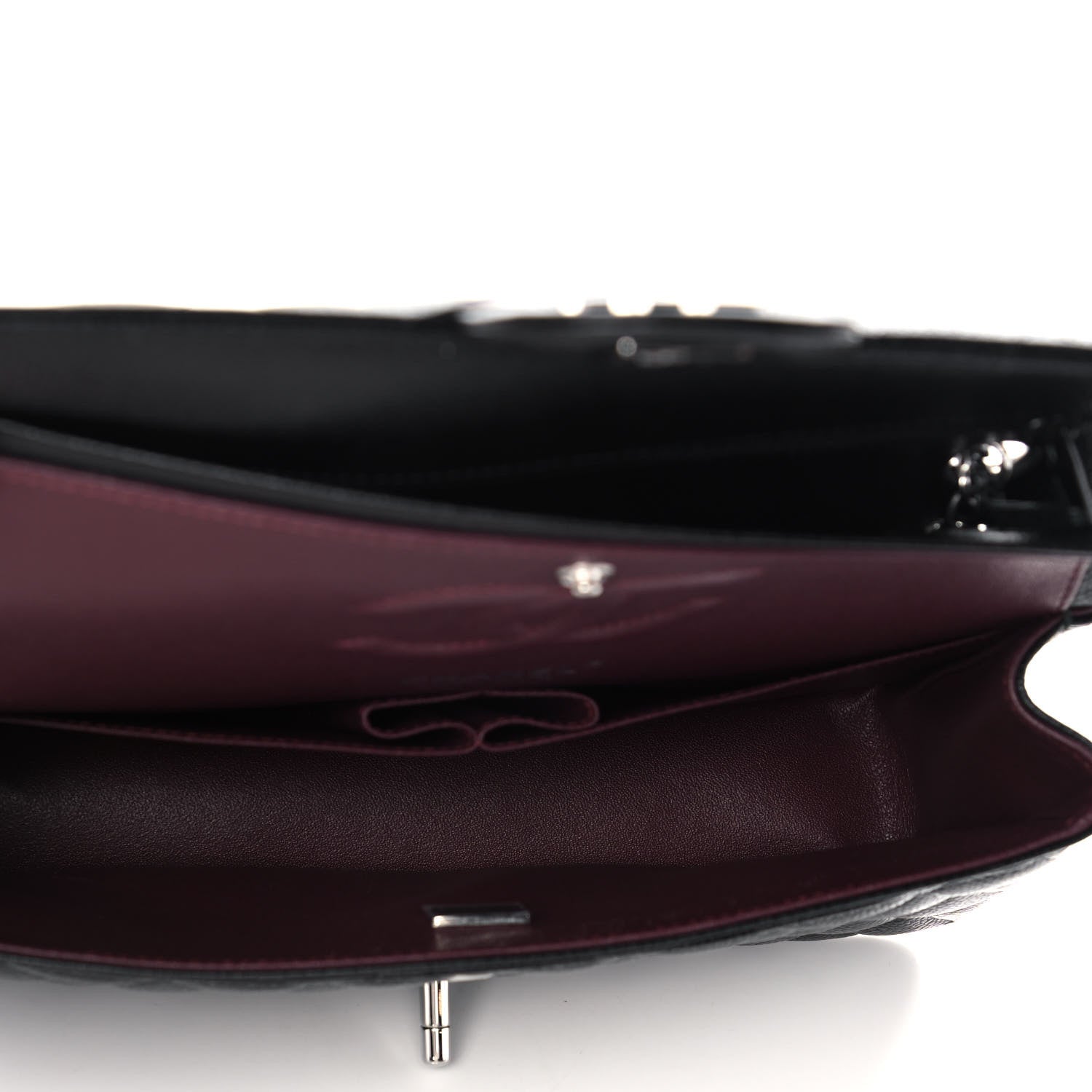 Chanel Caviar Quilted Medium Double Flap Black 5 of 12