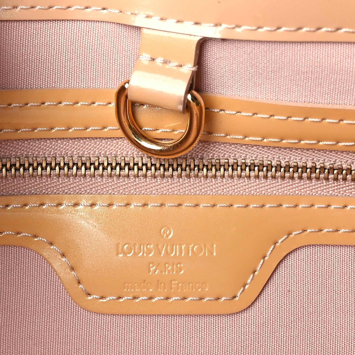 Wilshire Monogram Vernis Handbag Rose Florentin