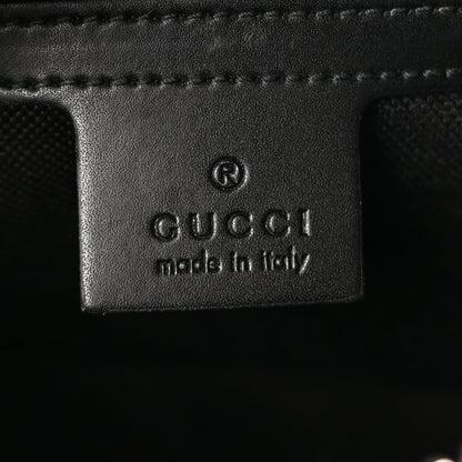 Gucci Soft GG Supreme Monogram Web Belt Bag  Black Grey 5 of 8