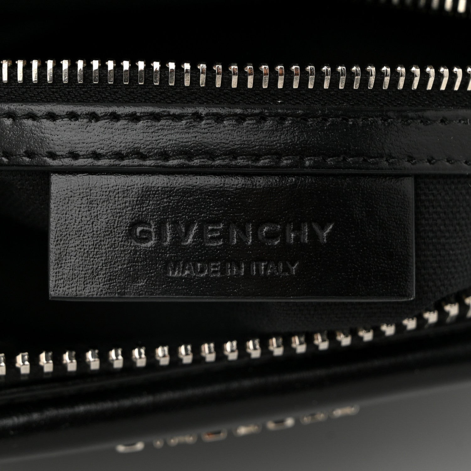 Givenchy Shiny Lord Calfskin Mini Antigona Black 5 of 9
