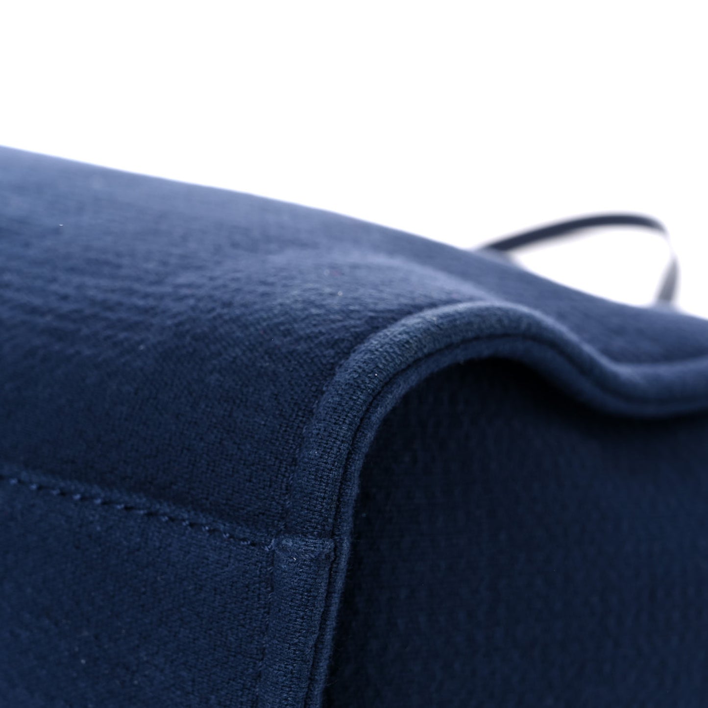 Mixed Fibers Small Deauville Tote Navy