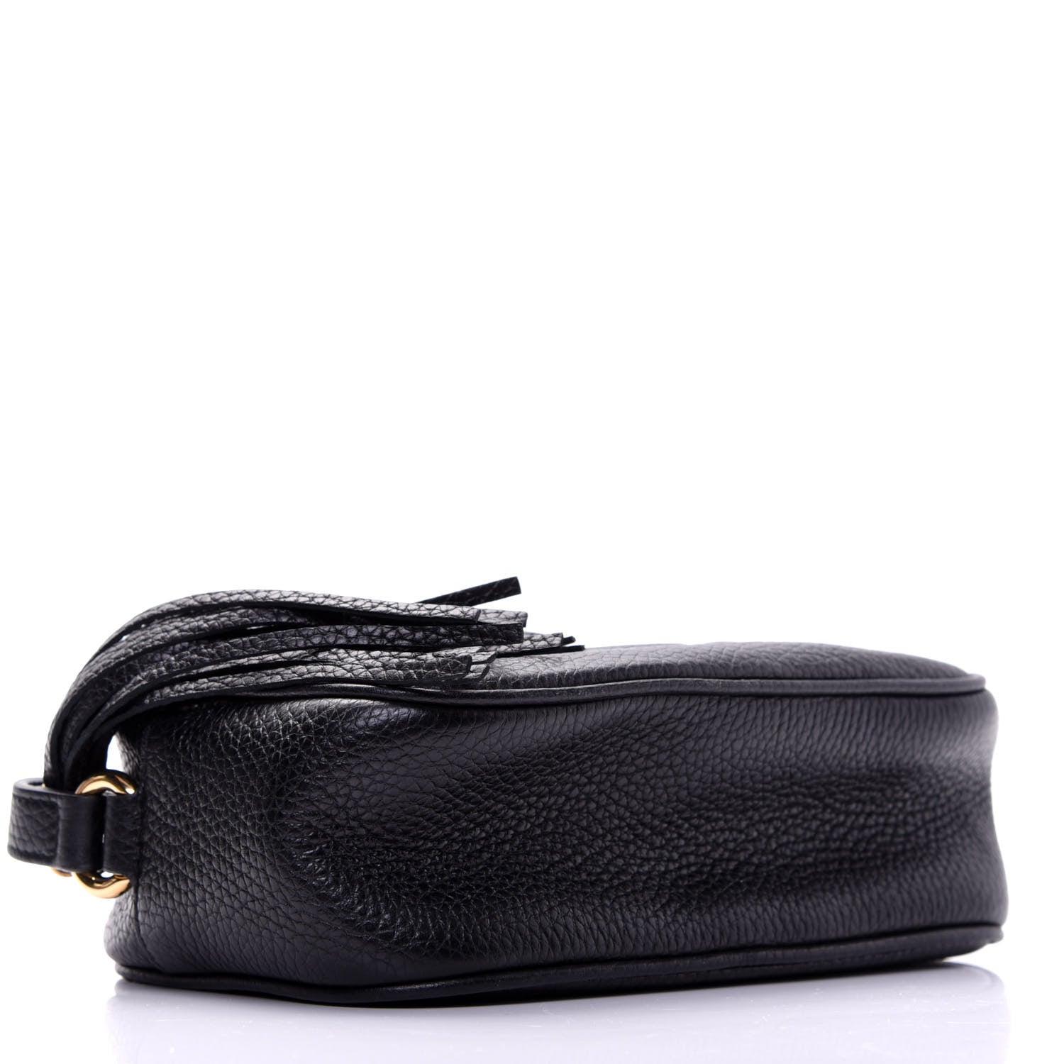 Gucci Pebbled Calfskin Mini Soho Disco Bag Black 4 of 11