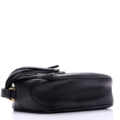 Gucci Pebbled Calfskin Mini Soho Disco Bag Black 4 of 11