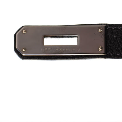 Hermes Togo Kelly Retourne 28 Indigo Blue Jean 15 of 25