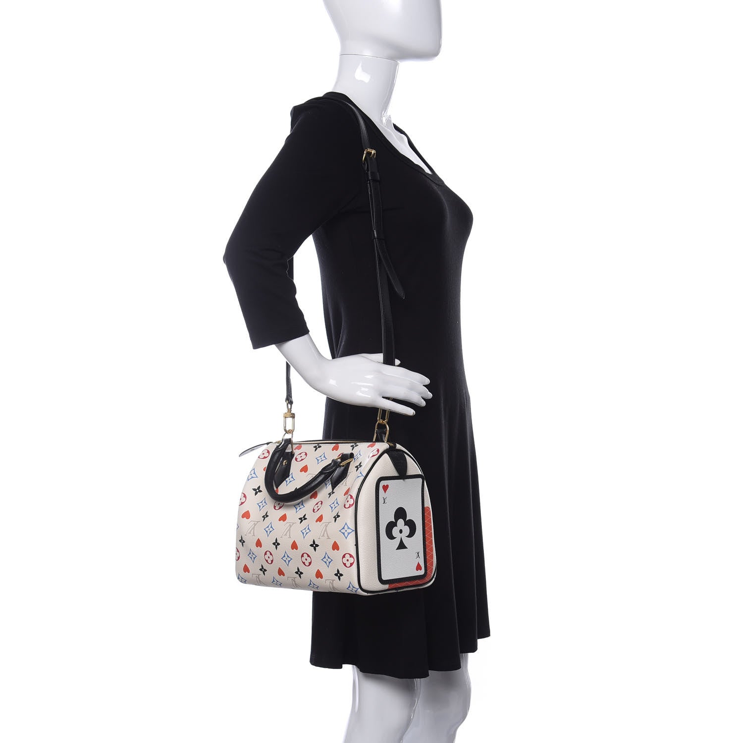 Louis Vuitton Game On Speedy Bandouliere 25 White 2 of 12