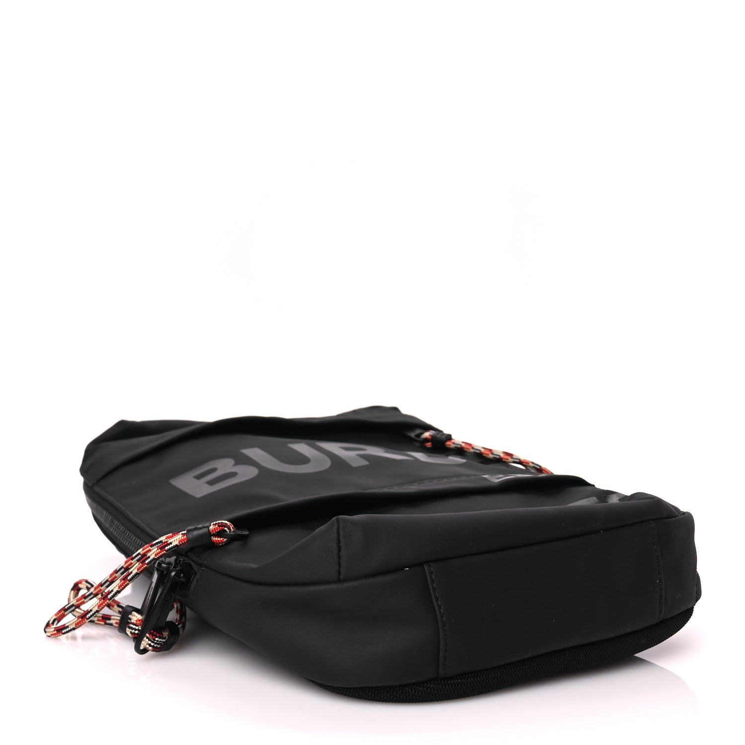 Burberry Coated Canvas Horseferry Blaze Crossbody Bag Black 3 of 8