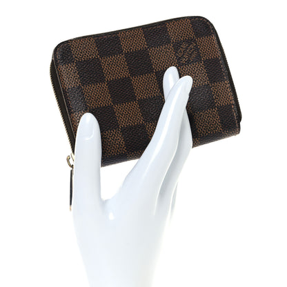 Louis Vuitton Damier Ebene Zippy Coin Purse 2 of 7