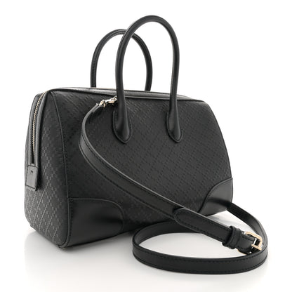 Gucci Hilary Lux Bright Diamante Top Handle Bag Black 3 of 13