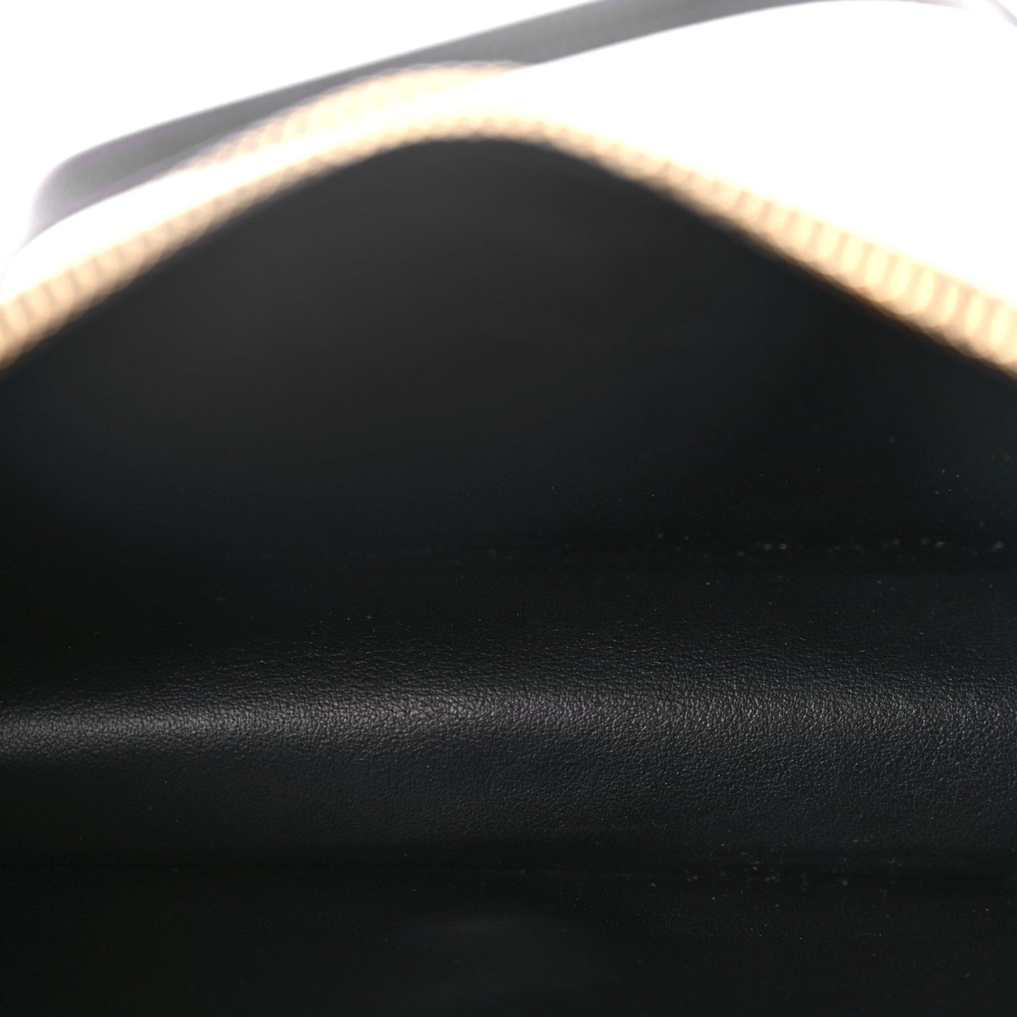 Grained Calfskin Mini TB Shoulder Pouch Black