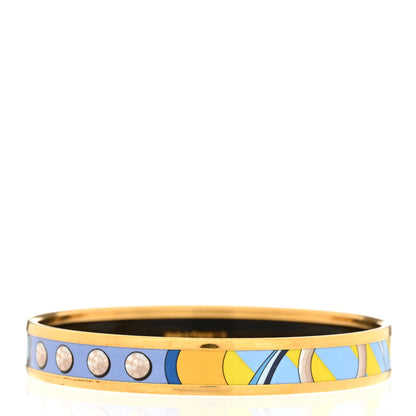 Hermes Enamel Printed Narrow Bracelet 65 3 of 6
