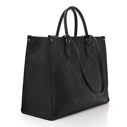 Louis Vuitton Empreinte Monogram Giant Onthego GM Black 3 of 11