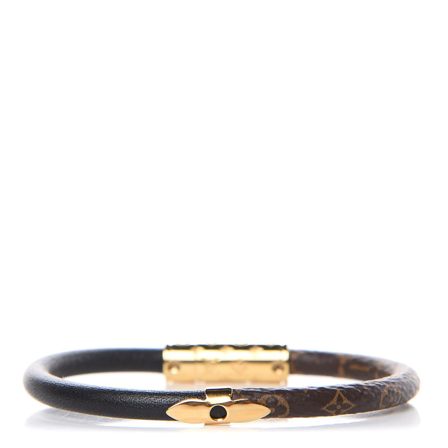 Monogram Daily Confidential Bracelet 17 Black