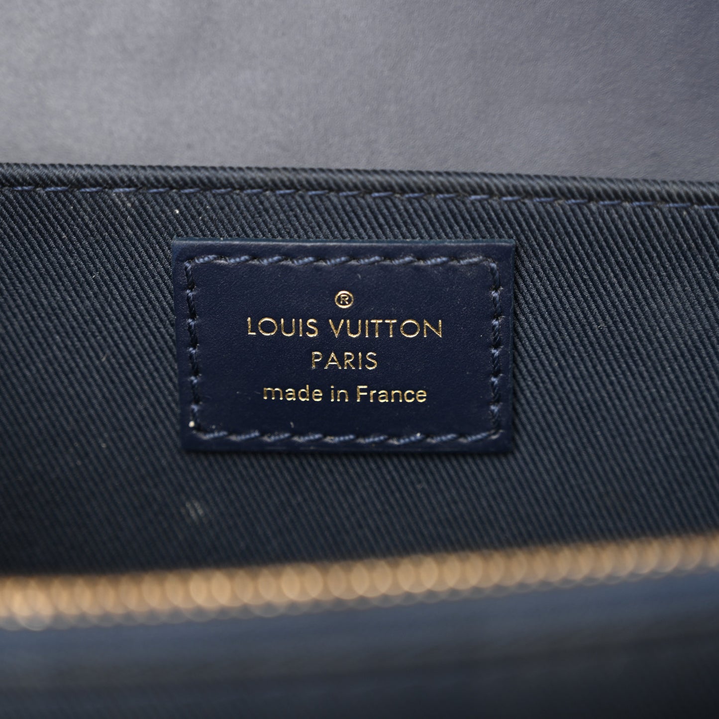 Monoglam Pochette Metis East West Blue