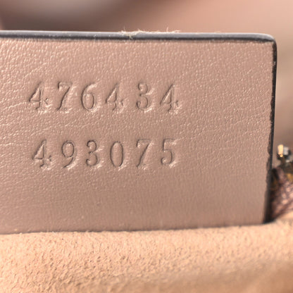 Gucci Calfskin Matelasse GG Marmont Belt Bag 85 34 Porcelain Rose 6 of 18