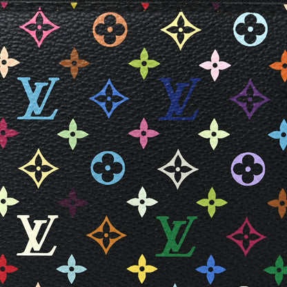 Louis Vuitton Monogram Multicolour Zippy Wallet Black 7 of 7