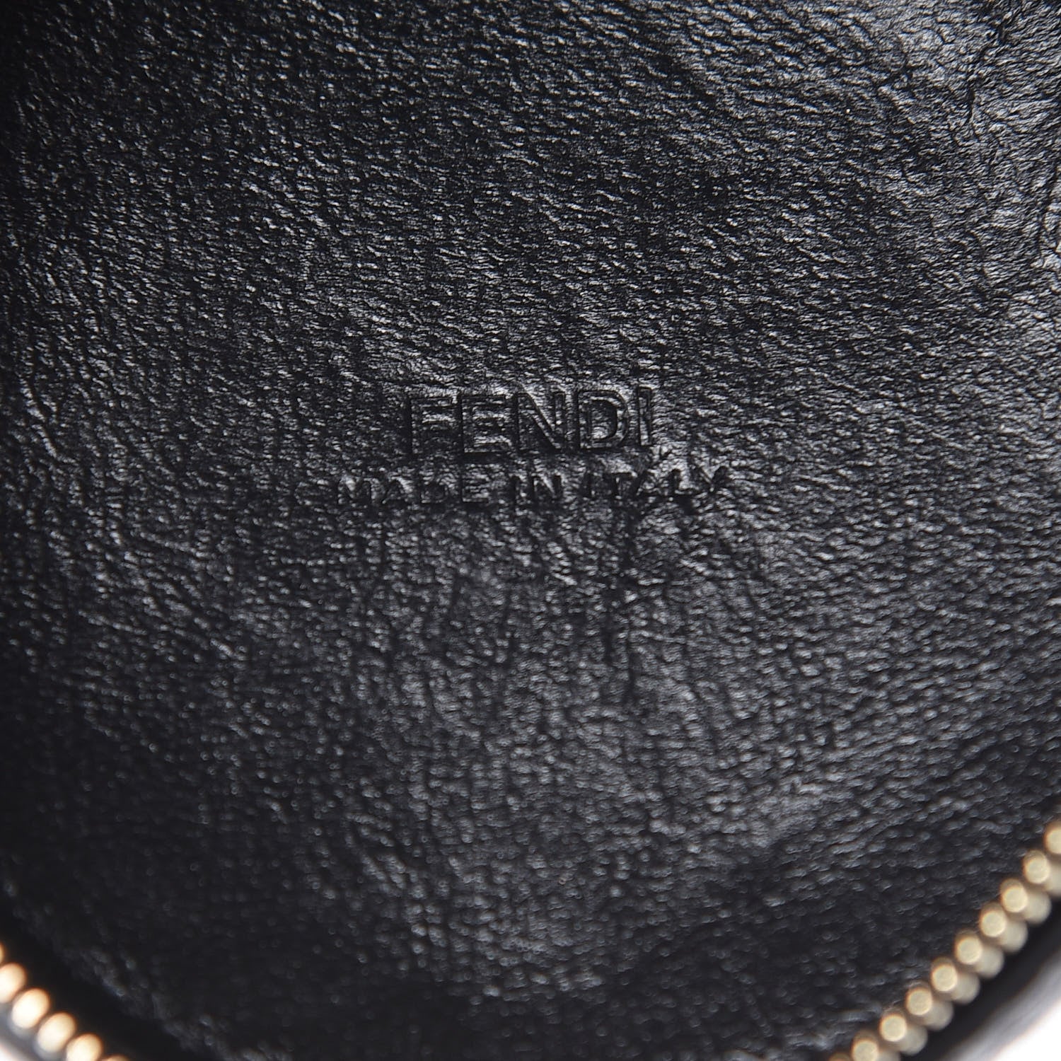 Fendi X FILA Calfskin Mania Backpack Help Bag Charm Black 7 of 12