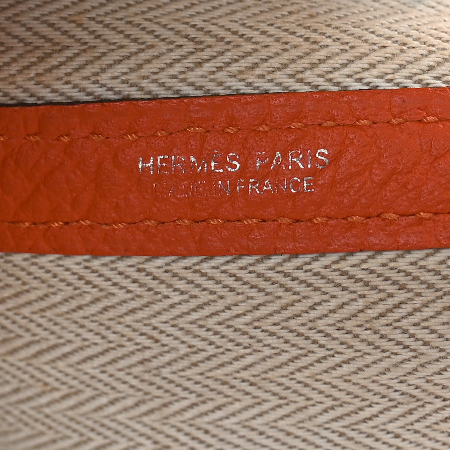 Hermes Negonda Garden Party 36 MM  Orange 5 of 7
