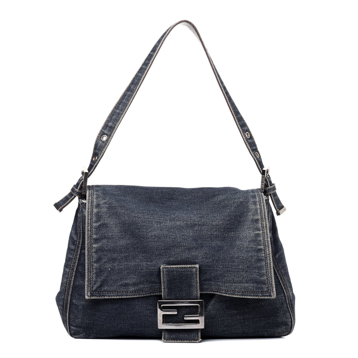 Denim Mama Baguette Blue