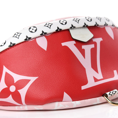Louis Vuitton Monogram Giant Bumbag Rouge 6 of 10