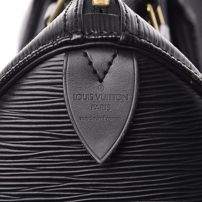 Louis Vuitton Epi Speedy 35 Black 6 of 13