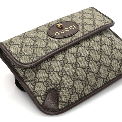 Gucci GG Supreme Monogram Neo Vintage Web Belt Bag  Brown 7 of 8