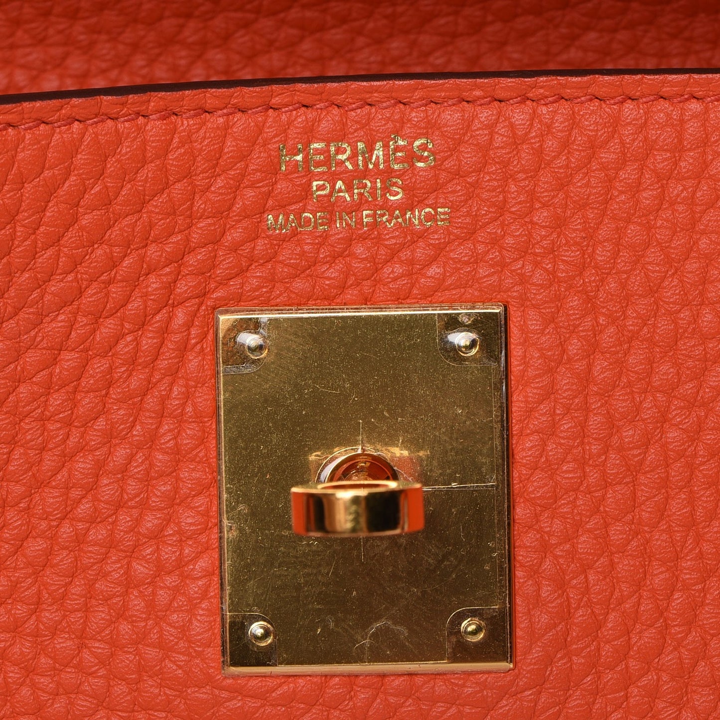 Taurillon Clemence Kelly Retourne 32 Orange Poppy