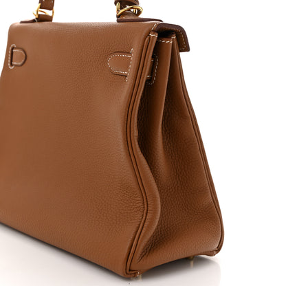 Hermes Togo Kelly Retourne 28 Gold 11 of 11