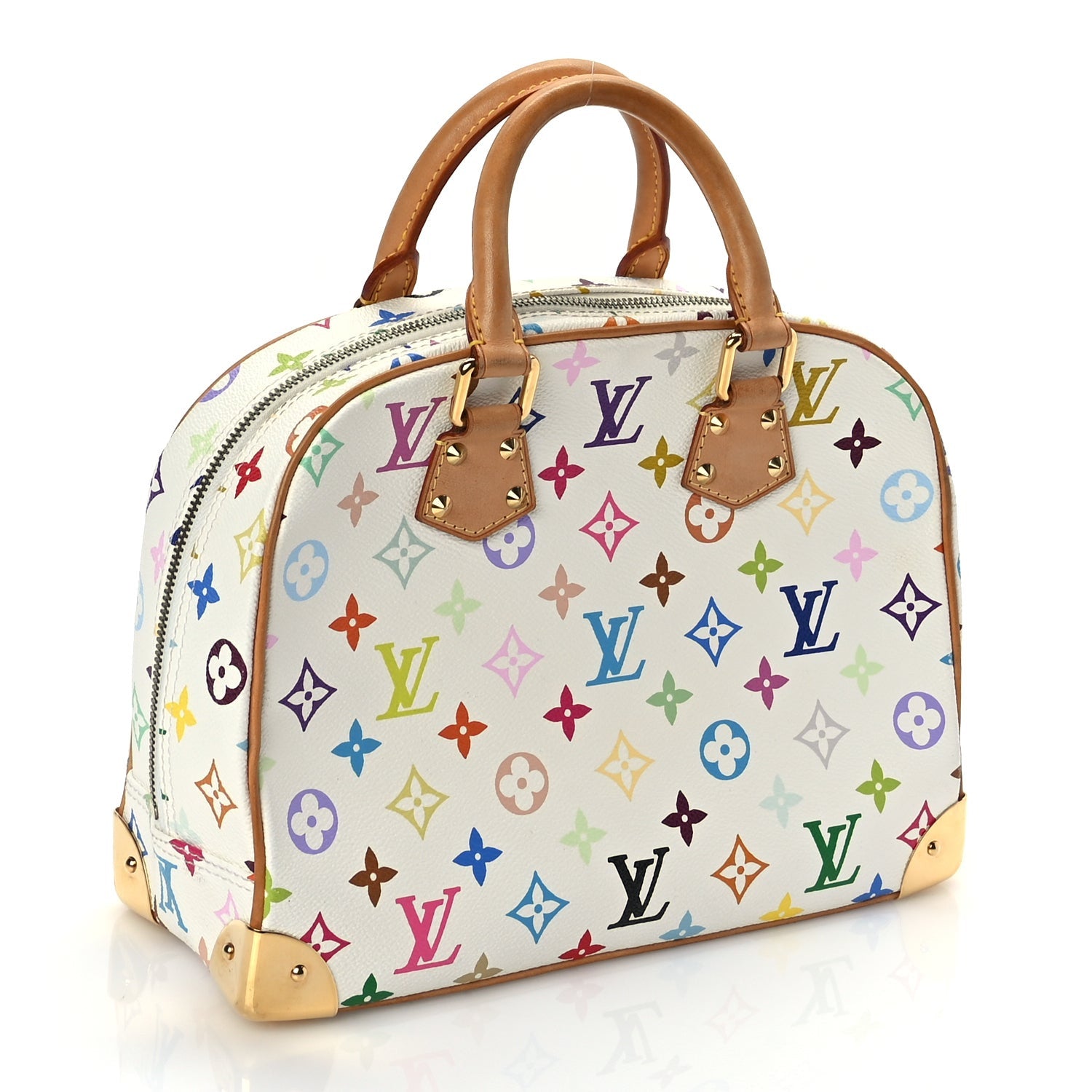 Louis Vuitton Monogram Multicolor Trouville White 2 of 8