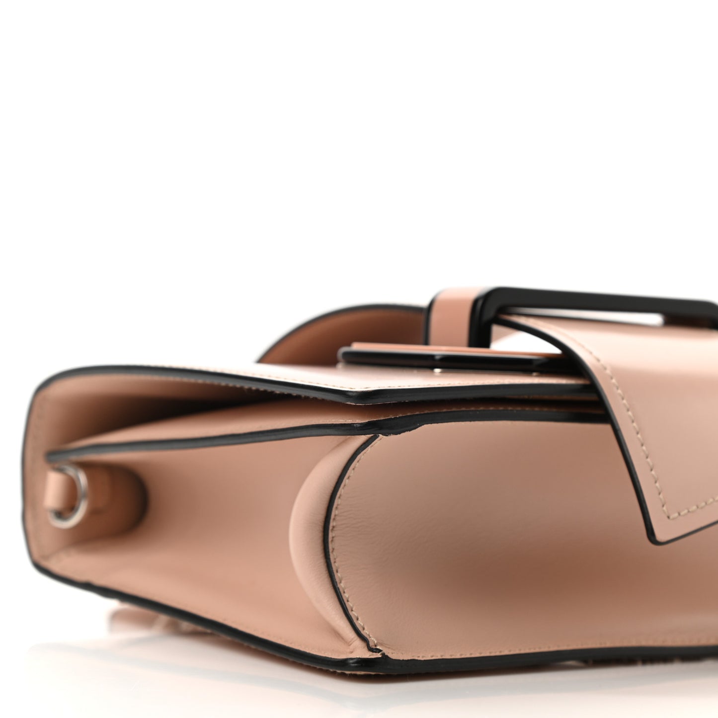 Spazzolato Soft Calfskin Plex Ribbon Bag Pesco