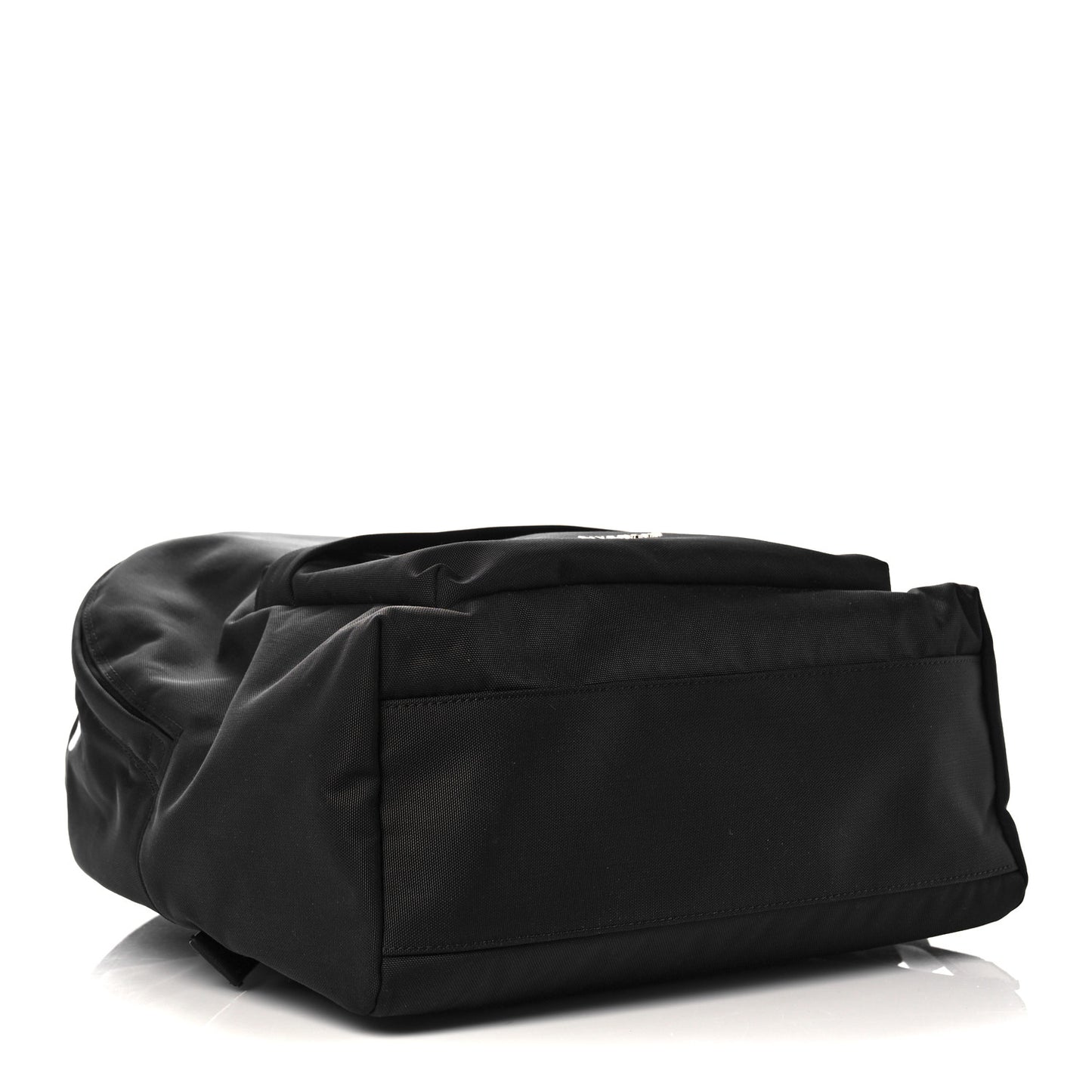 Nylon Essential Backpack Black White