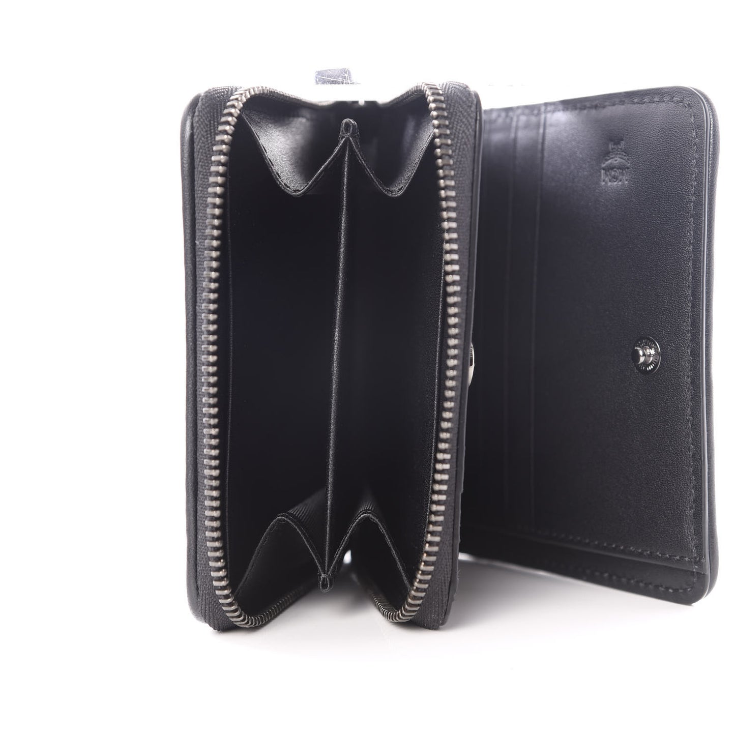 Skyoptic Visetos Mini Zip Around Wallet Black