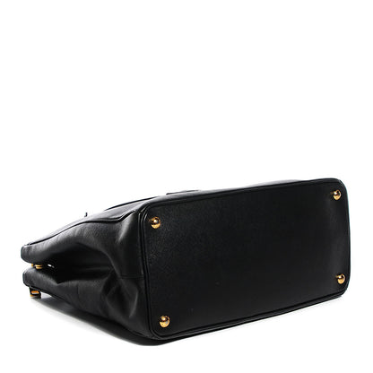 Prada Saffiano Large Galleria Double Zip Tote Black 4 of 9