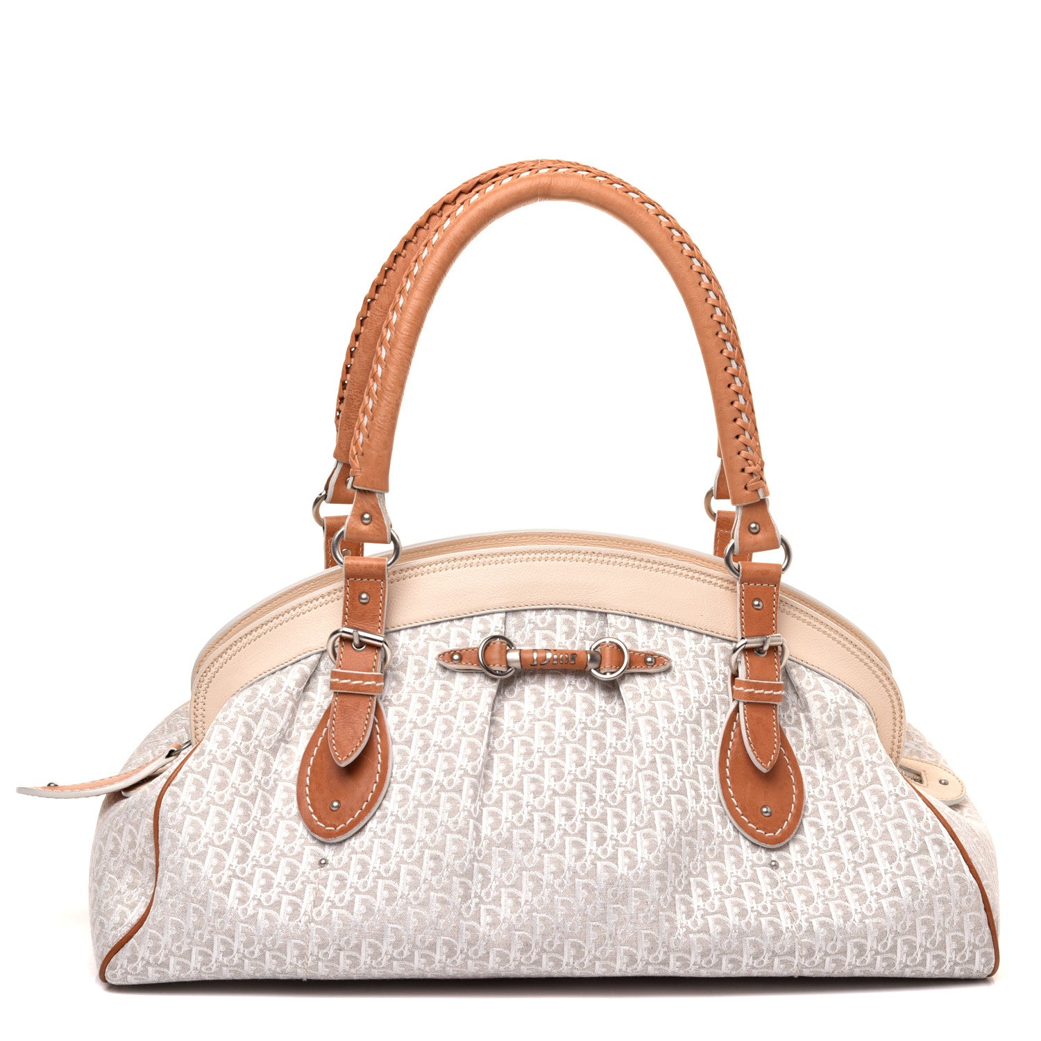 Christian Dior Monogram Bowler Beige 1 of 10