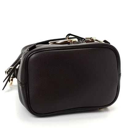 Chloe Suede Calfskin Mini Faye Backpack Carbon Brown 4 of 9