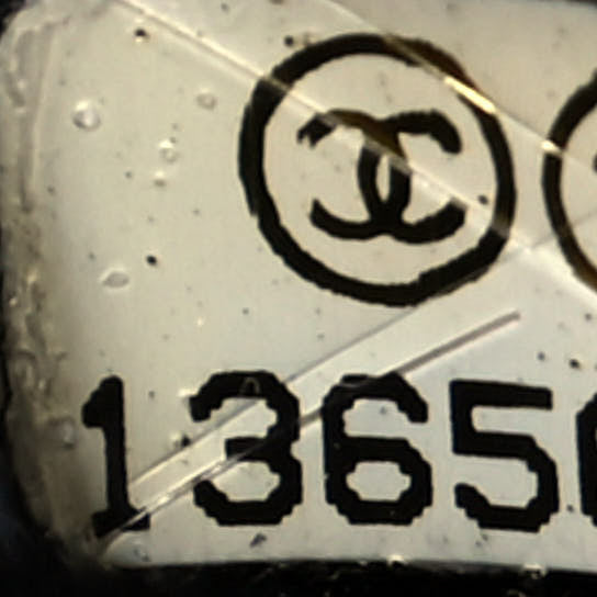 Chanel Distressed Glazed Caviar Quilted Large Elastic Tote Black 7 of 12