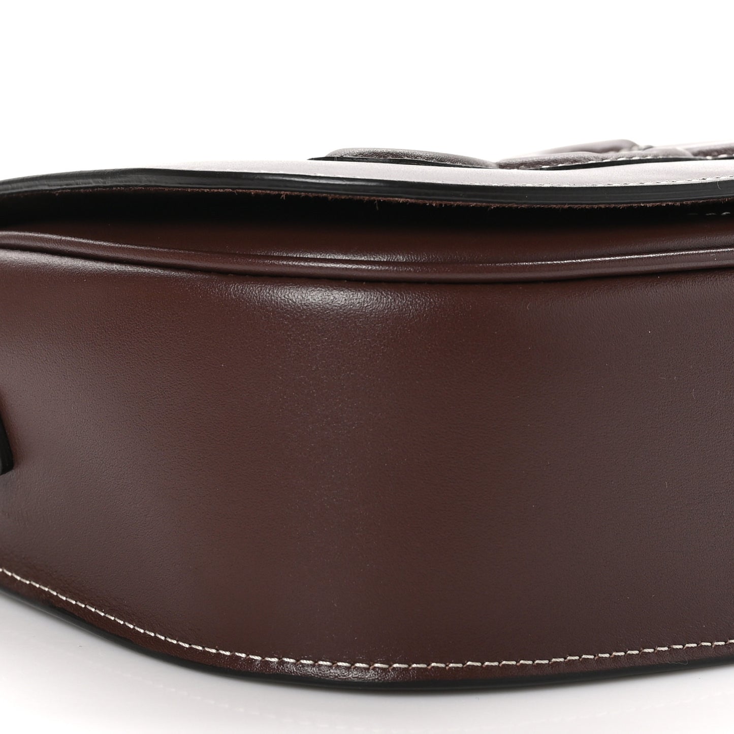 Smooth Calfskin Cuir Triomphe Folco Crossbody Bag Chestnut
