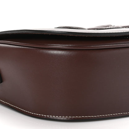 Celine Smooth Calfskin Cuir Triomphe Folco Crossbody Bag Chestnut 9 of 10